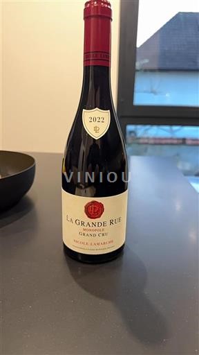 Burgundi Grande-rue Grand Cru Nicole Lamarche La Grande Rue 2022