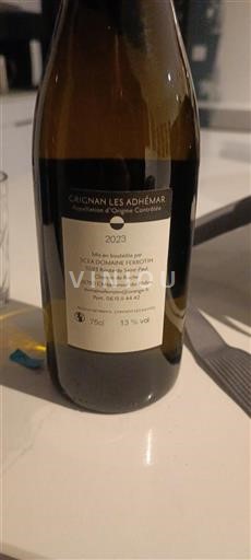 Rona dolina Grignan-les-Adhémar Domaine Ferrotin 2023