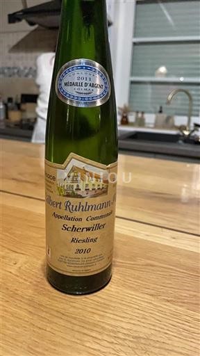Vin Blanc sec Gilbert Ruhlmann Fils 2010 France Alsace AOC