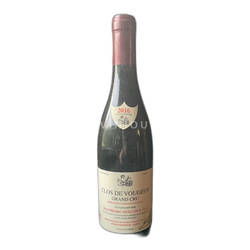 Vin Rouge sec Domaine Jean-Michel Guillon & Fils 2016 France Bourgogne Clos-de-vougeot AOC Grand Cru