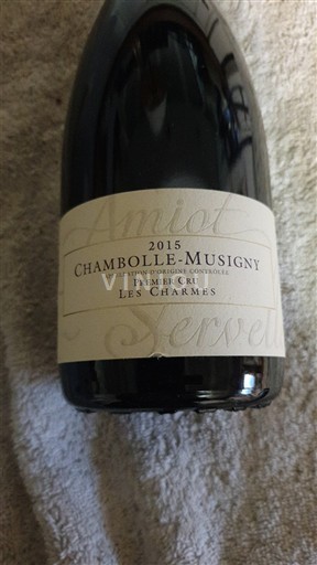 Bourgondië Chambolle-Musigny Premier Cru Domaine Amiotservelle Les Charmes 2015