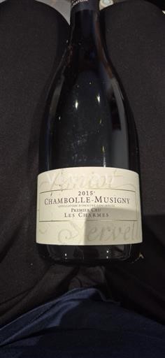 Borgoña Chambolle-Musigny Premier Cru Domaine Amiotservelle Les Charmes 2015