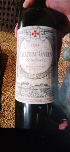 Bordeaux Pomerol Château Gazin 2011