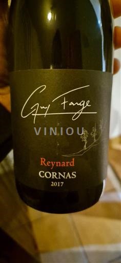 Rhône-dalen Cornas Guy Farge Reynard 2017