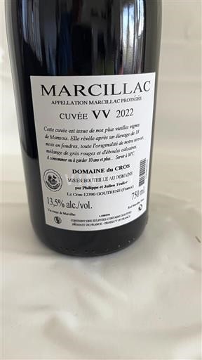 Südwestfrankreich Marcillac Domaine Cros VV 2022