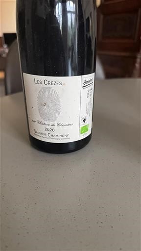 Loiretal Saumur-Champigny Domaine Chaintre Les Crézes 2020