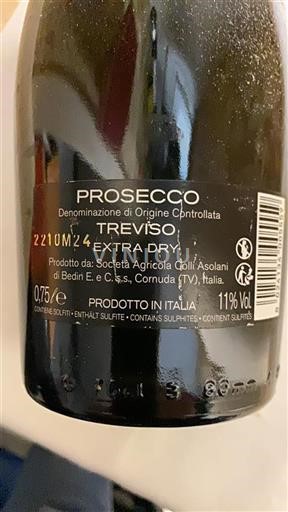 Veneto Prosecco Società Agricola Colli Asolani Extra Dry 2024