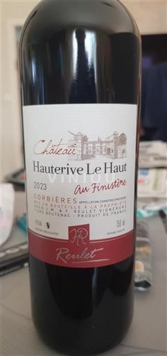 Languedoc Corbières Château Hauterive Le Haut Au Finistère 2023