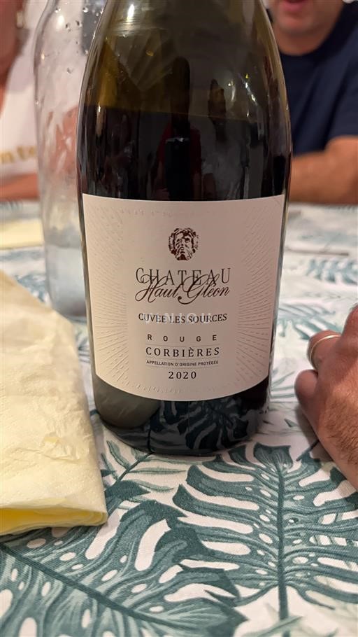 Linguadoca Corbières Château Haut Gléon Les Sources 2020
