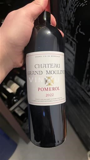 Bordeaux Pomerol Château Grand Moulinet 2022