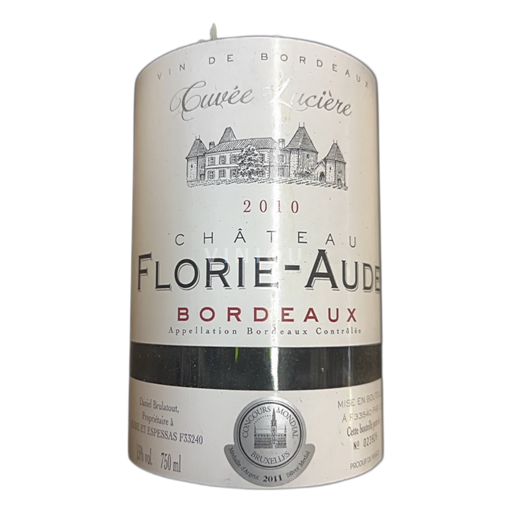 Bordeaux Château Florie Aude Lucière 2010