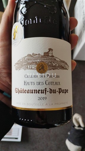 Údolí Rhôny Châteauneuf-du-Pape Cellier Des Princes Hauts des Coteaux 2019