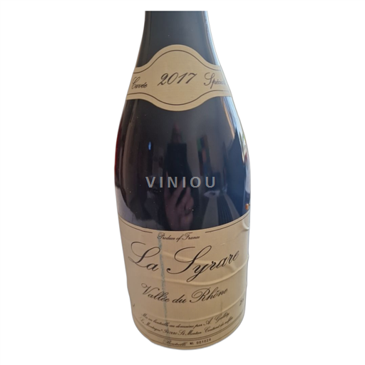 Rhônen laakso Côtes-du-vivarais Domaine Gallety La Syrare 2017