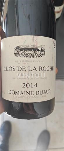 Burgundy Clos-de-la-Roche Grand Cru Domaine Dujac 2014