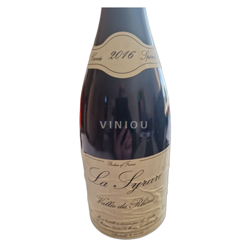 Rhônen laakso Côtes-du-vivarais Domaine Gallety Syrare 2016