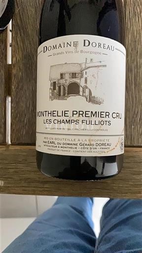Borgoña Monthélie Premier Cru Domaine Doreau Les Champs Fulliots 2021