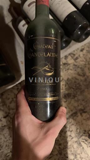 Bordeaux Nespecifikováno Château Cantelaude 1983