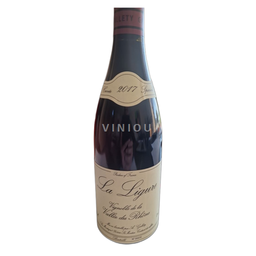 Rhônen laakso Côtes-du-vivarais Domaine Gallety Ligure 2017