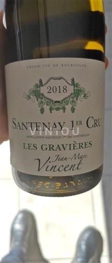 Borgoña No especificado Premier Cru Jeanmarc Vincent Les Gravières 2018