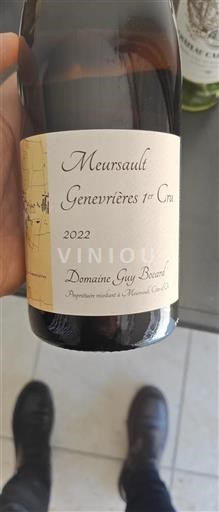 Borgoña Meursault Premier Cru Guy Bocard 2022