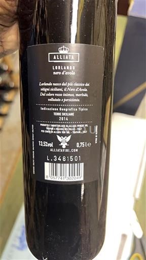 Sicilien Ikke specificeret Alliata L'Orlando 2014