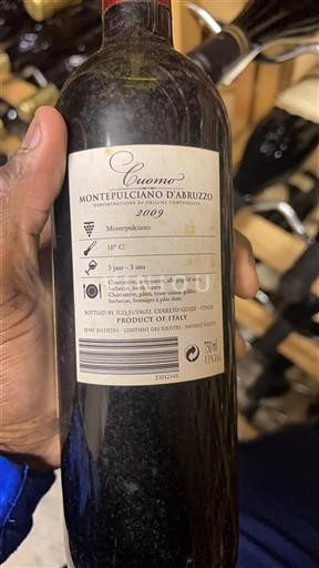 Abruzzo Montepulciano d'Abruzzo Cuomo 2009