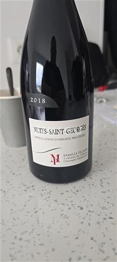 Bourgogne Nuits-saint-georges Famille Picard 2018