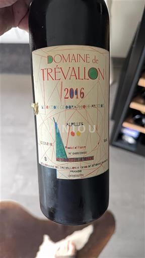 Alpes y Países Ródano Alpilles Domaine Trévallon 2016