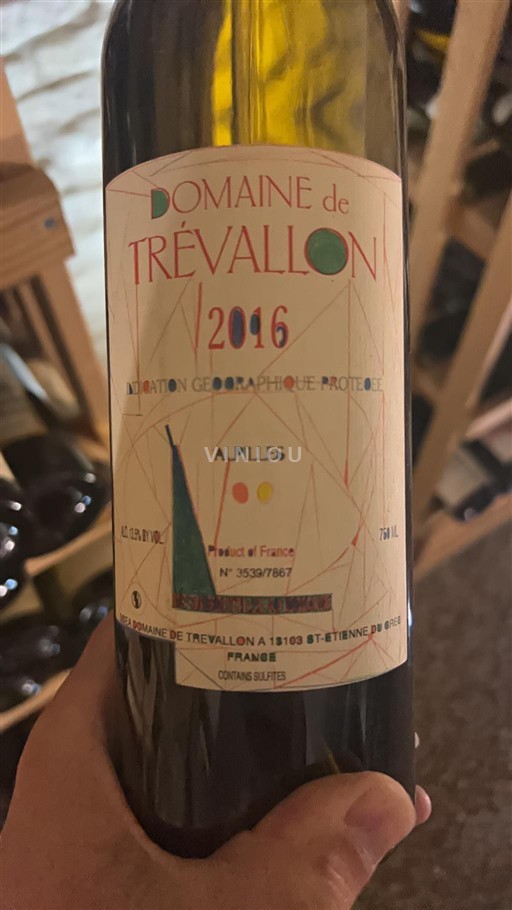 Alpes y Países Ródano Alpilles Domaine Trévallon 2016