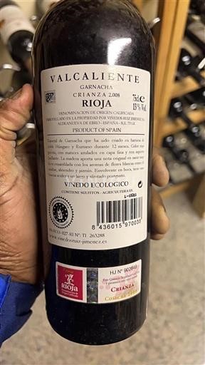 La Rioja Rioja Valcaliente Crianza 2008
