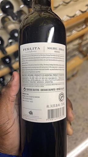 Mendoza Unspecified Diamandes Perlita Malbec-Syrah 2015