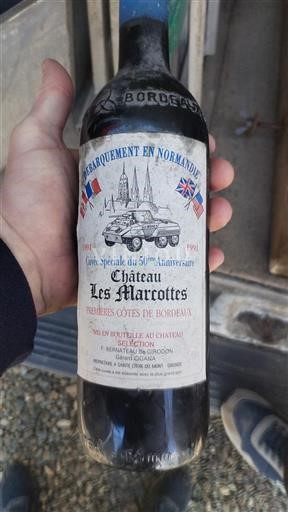 Bordeaux Premières-côtes-de-bordeaux Château Les Marcottes Spéciale du 50ème Anniversaire 1991