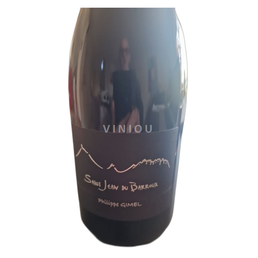 Vin Rouge sec La Pierre Noire Saint Jean du Barroux 2018 France Vallée du Rhône Ventoux AOC