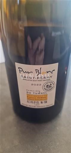 Rhônedalen Saint-Péray Domaine Tunnel Pur Blanc 2022
