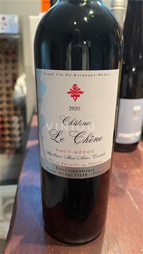 Bordeaux Haut-Médoc Château Le Chêne 2020