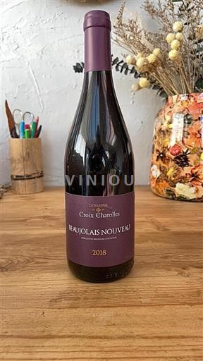 Beaujolais Beaujolais Nouveau Domaine La Croix Charrolles 2018