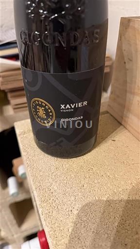 Rhônedalen Gigondas Xavier Vignon Icke årgångsbetecknad