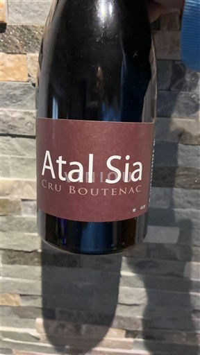 Languedoc Corbières-boutenac Atal Sia 2019