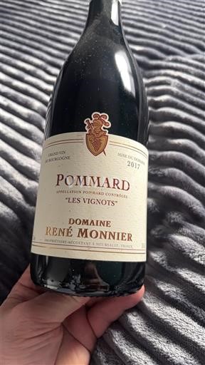 Burgundija Pommard Domaine René Monnier Les Vignots 2017