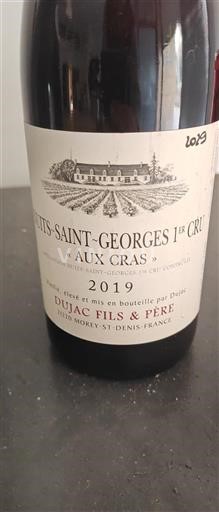 Burgundi Määrittelemätön Premier Cru Dujac Fils & Père Aux Cras 2019