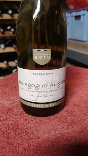 Burgund Bourgogne Aligoté Vignerons De Buxy Buissonnier 2015