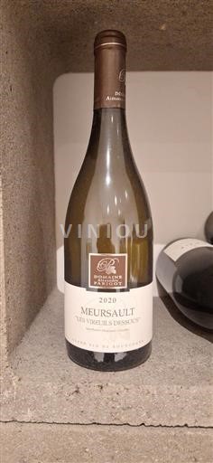 Borgoña Meursault Domaine Alexandre Parigot Les Vireuils Dessous 2020
