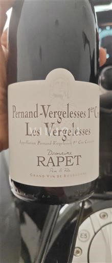 Burgund Pernand-Vergelesses Premier Cru Domaine Rapet Les Vergelesses 2020