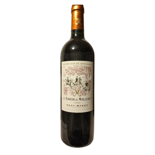 Bordeaux Haut-Médoc Château Malleret Le Baron de Malleret 2014