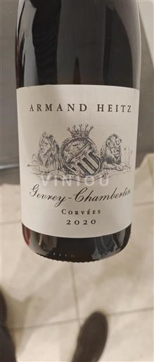Bourgondië Gevrey-Chambertin Armand Heitz Corvées 2020