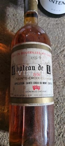 Bordeaux Sainte-Croix-Du-Mont Château L 1990