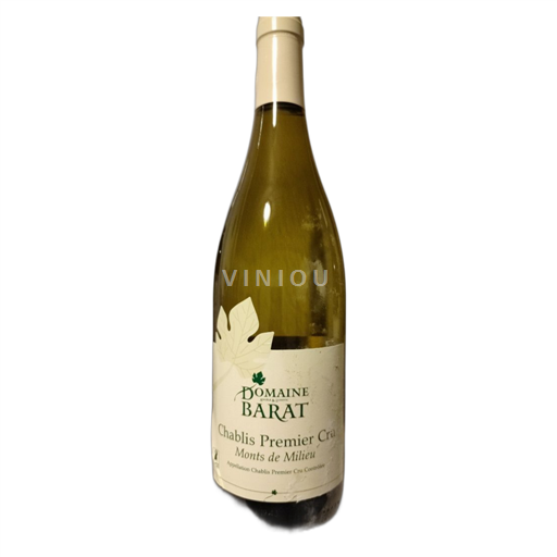 Burgundija Chablis premier cru Premier Cru Domaine Barat Monts de Milieu 2019