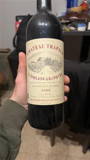Burdeos Saint-Émilion Gran Cru Grand Cru Château Trapaud 2000