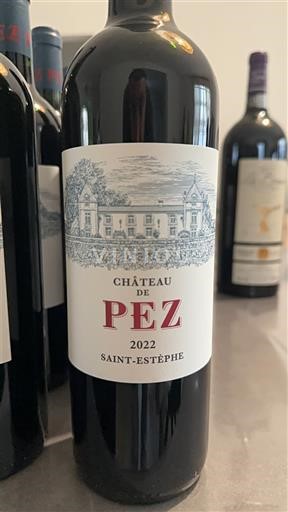 Bordeaux Saint-Estèphe Château Pez 2022