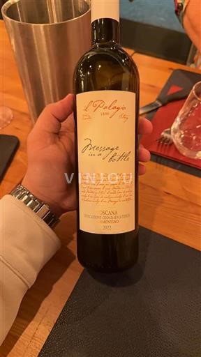 Toscana Ospecificerad Il Palagio Message in a Bottle 2022